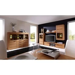 Ars Natura Wohnwand NatureStar II (4-teilig) - Kernbuche teilmassiv -Wohnzimmermöbel boutique en ligne wohnwand naturestar ii 4 teilig kernbuche teilmassiv 1427539