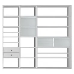 Loftscape XL Regalwand Emporior I.A - Cremeweiß - Ohne Beleuchtung