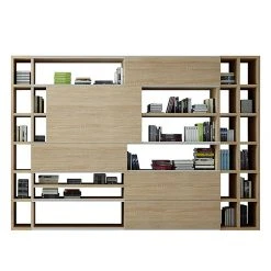 Loftscape XXL Regalwand Emporior IX - Eiche Sonoma Dekor