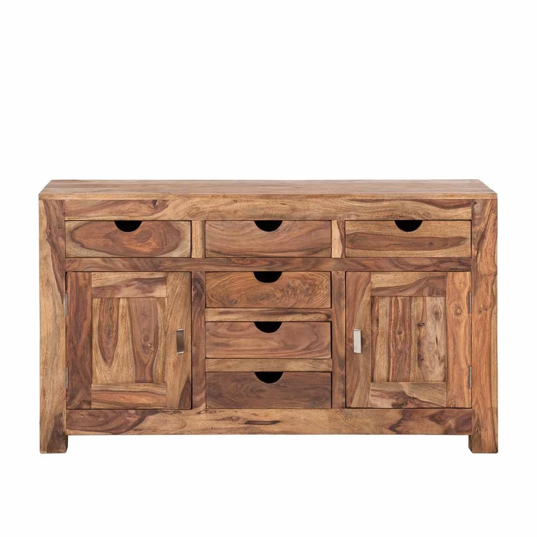Wolf-Möbel Sideboard Yoga II - Sheesham massiv - Natur 6 Wolf-Möbel Sideboard Yoga II - Sheesham massiv - Natur – Bild 6